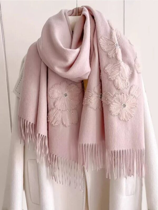 Women's Brand New 100% Wool Elegant Wrap Cape Shawl - Image 8