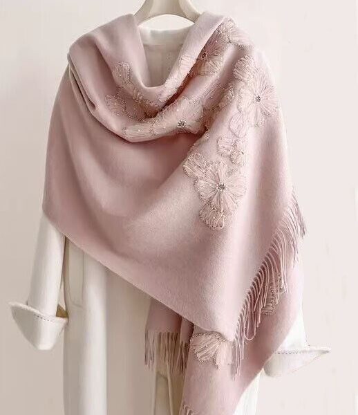 Women's Brand New 100% Wool Elegant Wrap Cape Shawl - Image 6