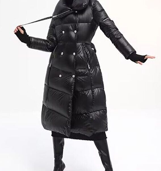 Women's Winter Jacket Coat Puffer Shiny GOOSE DOWN - Image 3